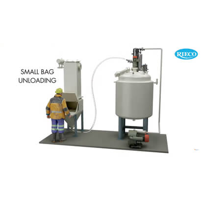 Small Bag unloading