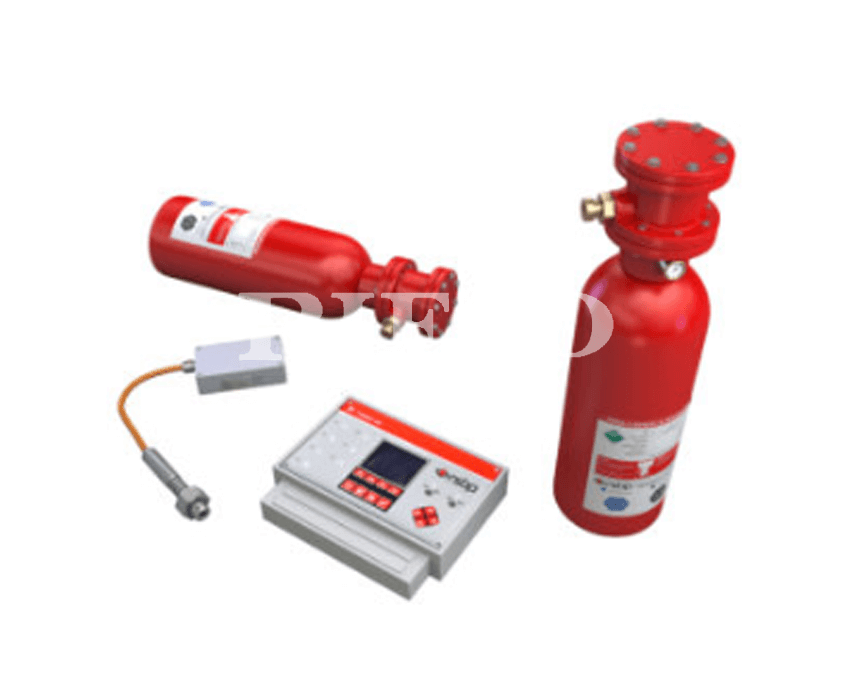 High Rate Discharge (HRD) System for Explosion Suppression